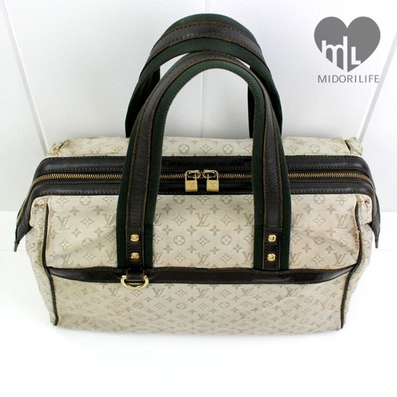 LOUIS VUITTON Vintage Monogram Mini Lin Canvas Josephine GM Shoulder Bag - Picture 8 of 16